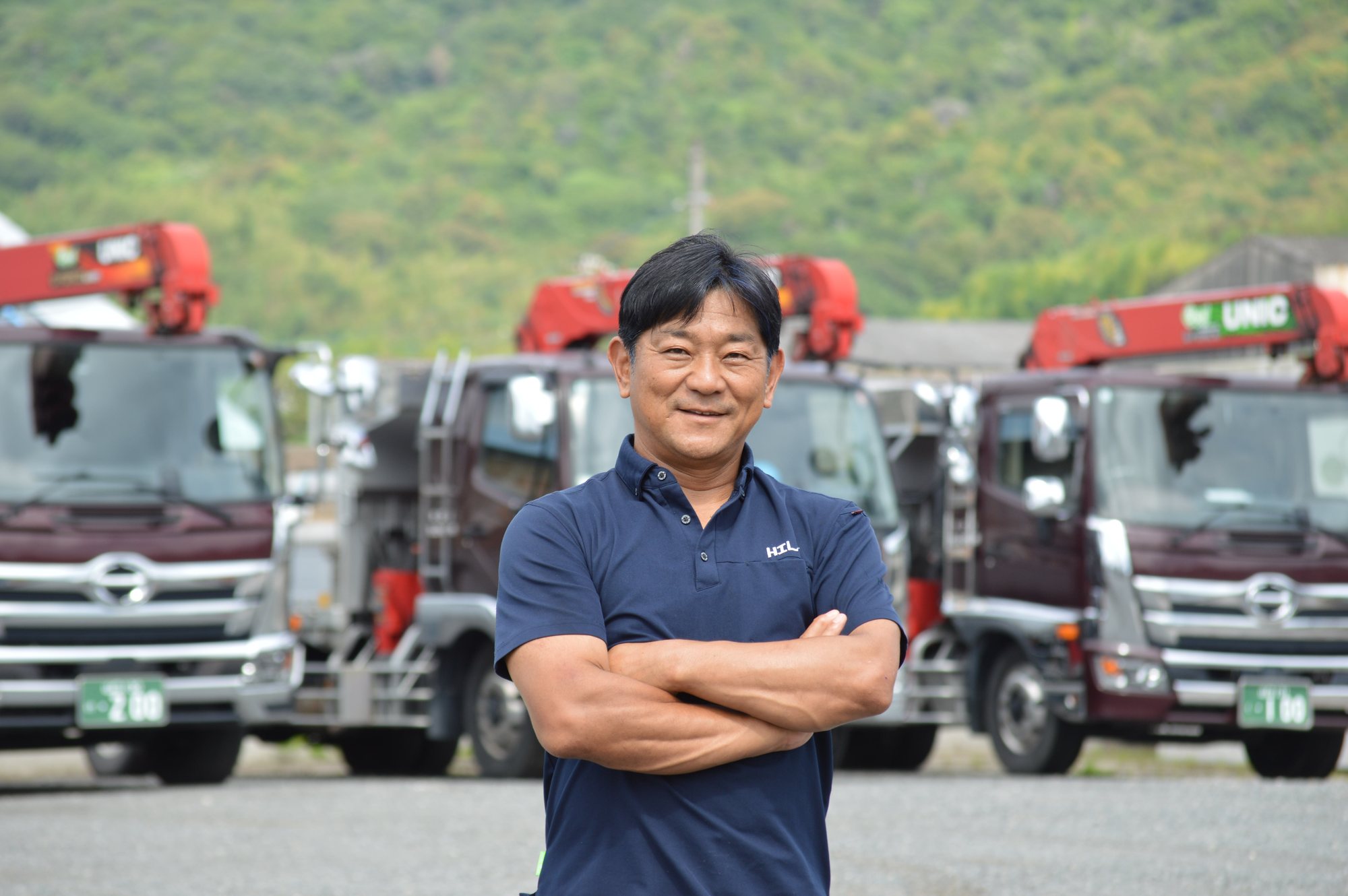 有限会社林産業運輸 代表取締役 林智貴